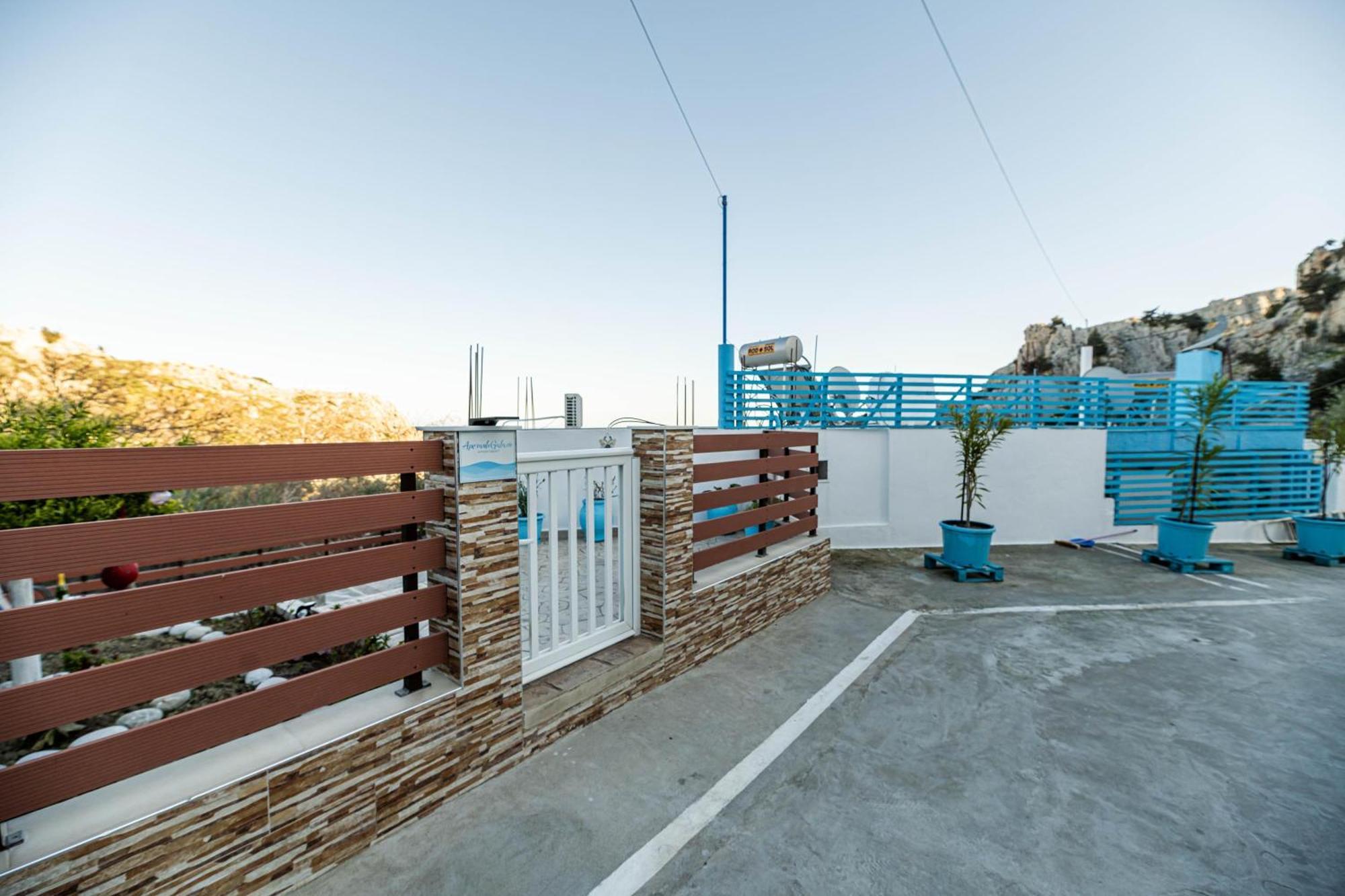 Aperanto Galazio Apartment Archangelos  Exterior photo